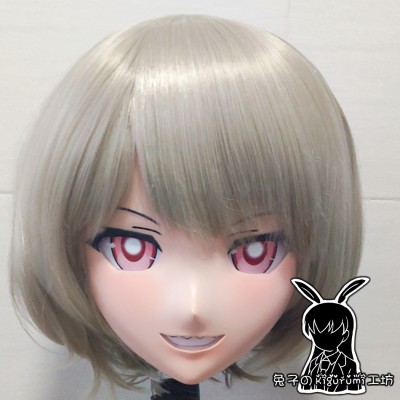 (RB7142)Customize Full Head Quality Handmade Female/Girl Resin Japanese Anime Cartoon Character Kig Cosplay Kigurumi Mask